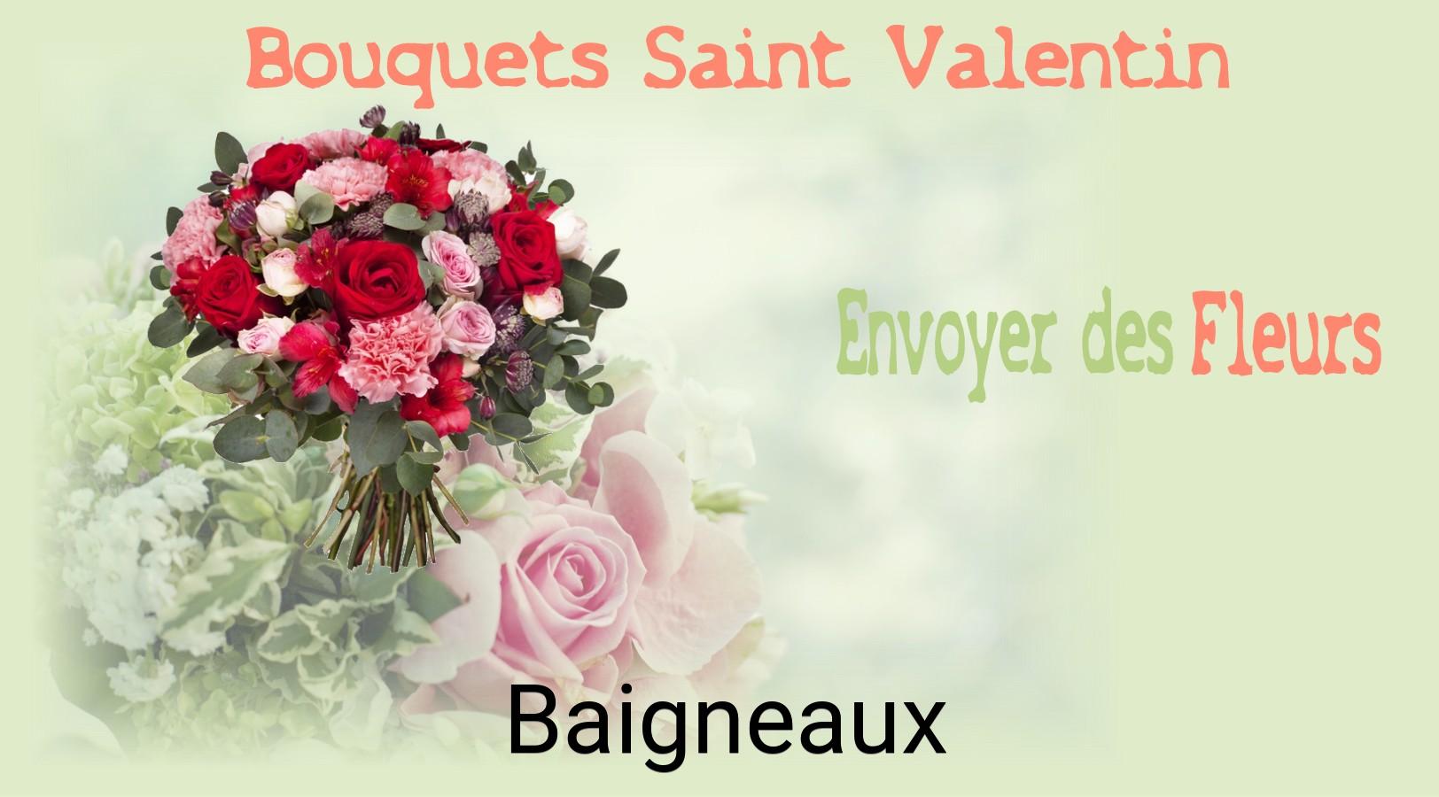 Roses de Saint-Valentin livrées à Baigneaux